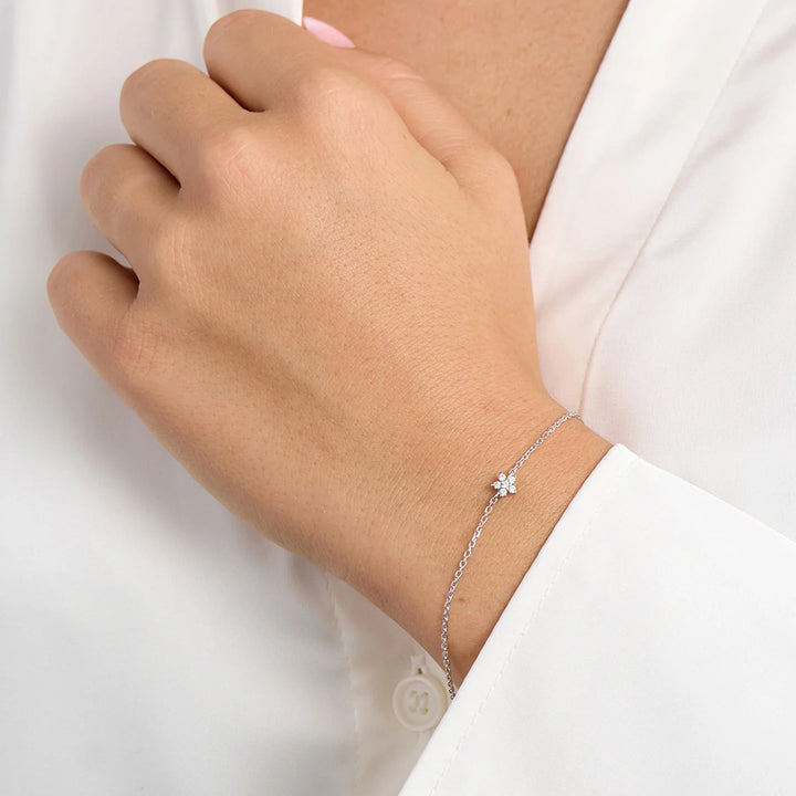 Mads Z Celeste Stjerne Armbånd i Sølv m. Zirkonia – 2157141
