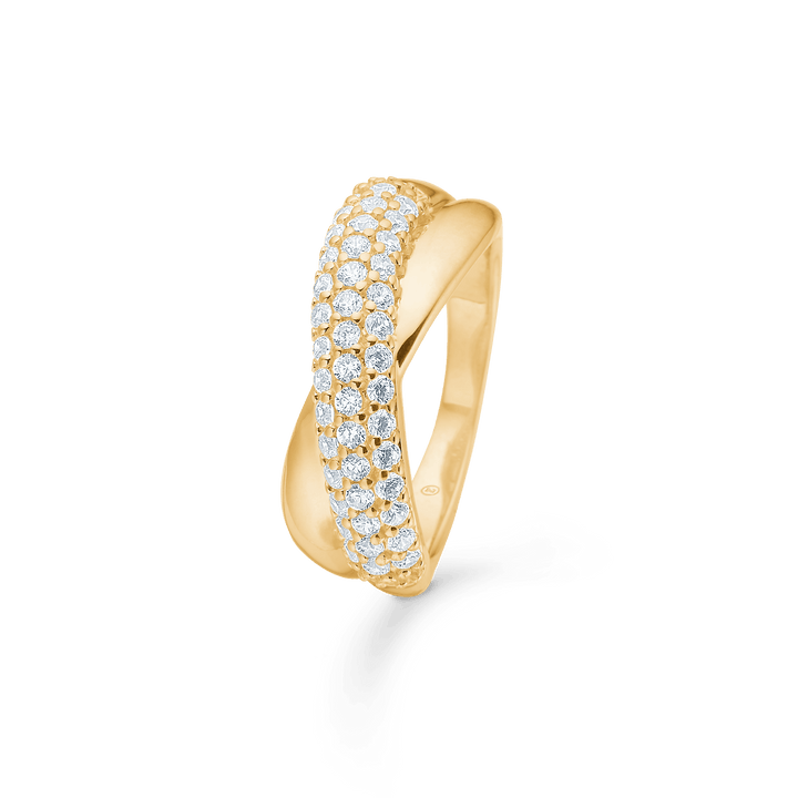 Mads Z Celia 8kt Guld Ring m. Zirkonia – 3347009-001
