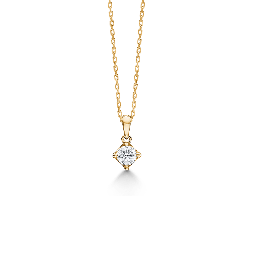 Mads Z Crown Diamant Vedhæng i 14kt Guld 0,24ct W.si – 1531624