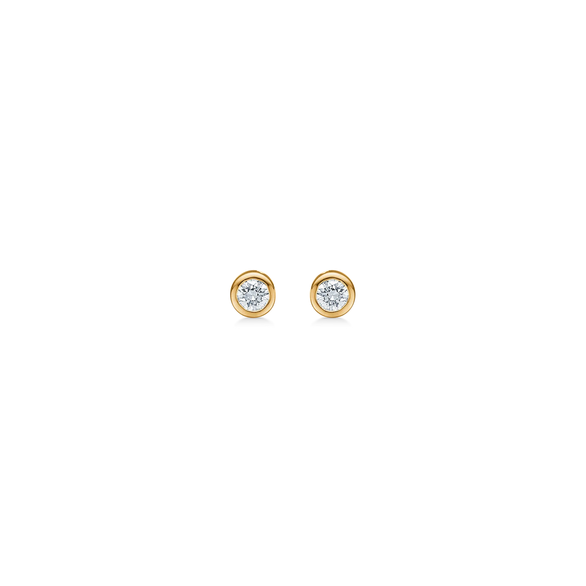 Mads Z Endless Allure Diamant Ørestikker i 14kt Guld – 1511149