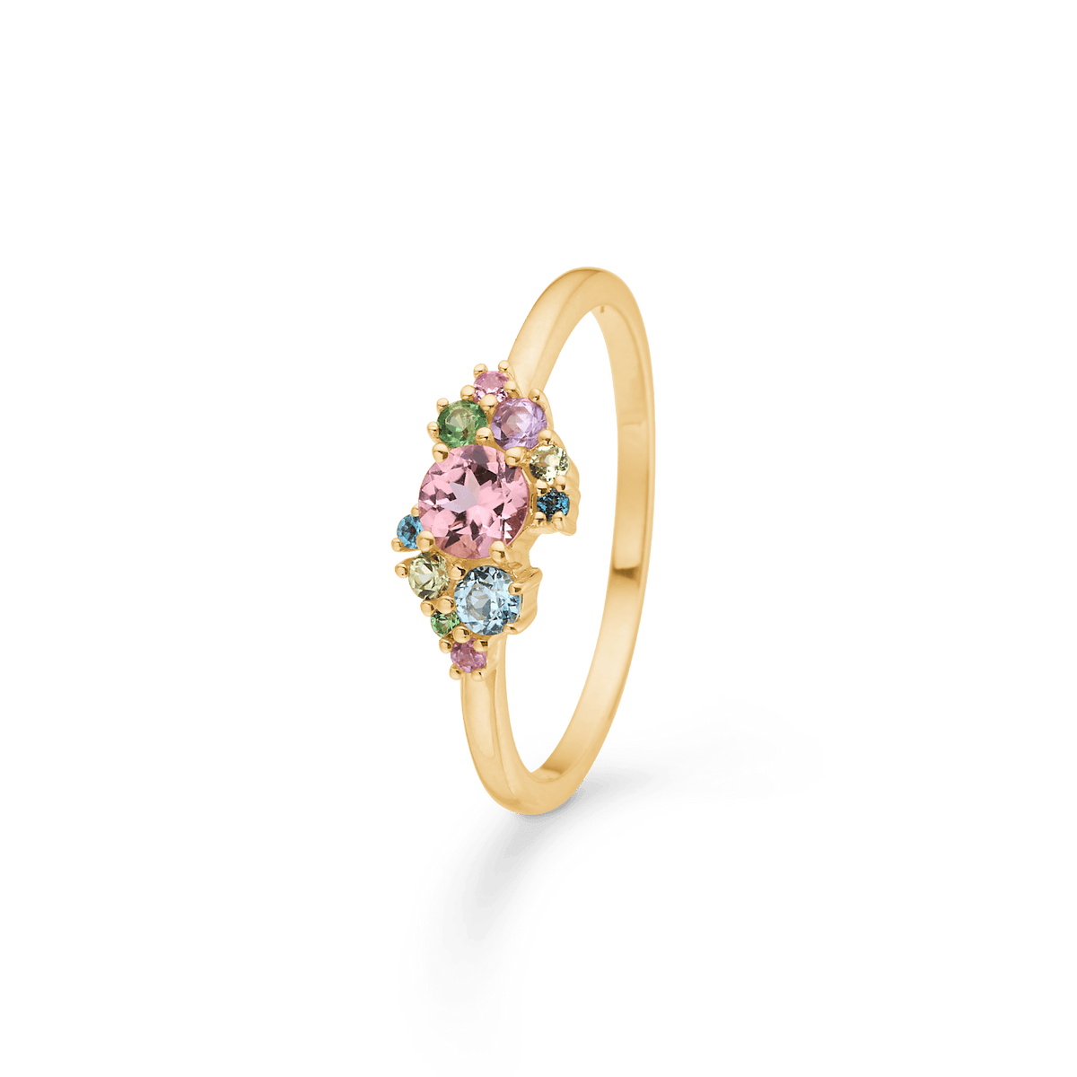 Mads Z Little Princess 14kt Guld Ring med Ædelsten – 1546099-001