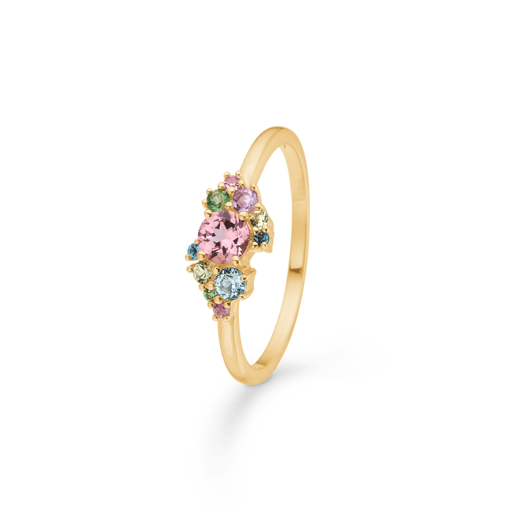 Mads Z Little Princess 14kt Guld Ring med Ædelsten – 1546099-001