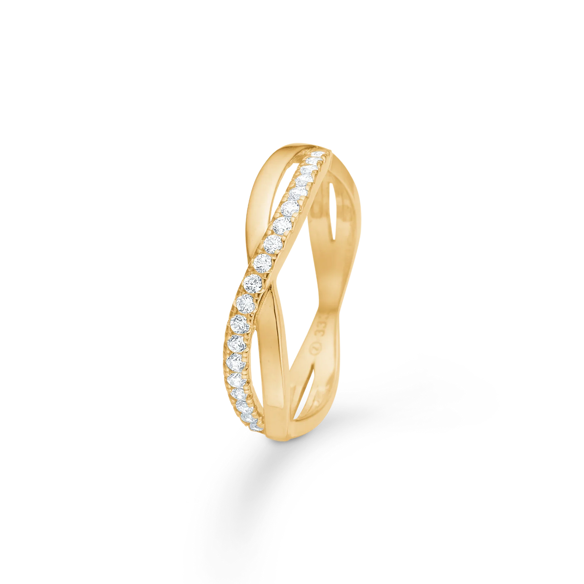 Mads Z Liv 8kt Guld Ring m. Zirkonia – 3347039-001