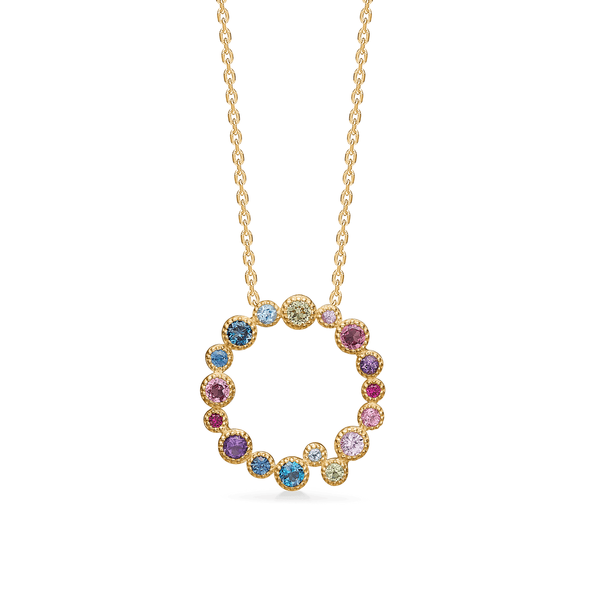Mads Z Luxury Rainbow Petite Vedhæng 14kt Guld – 1534066