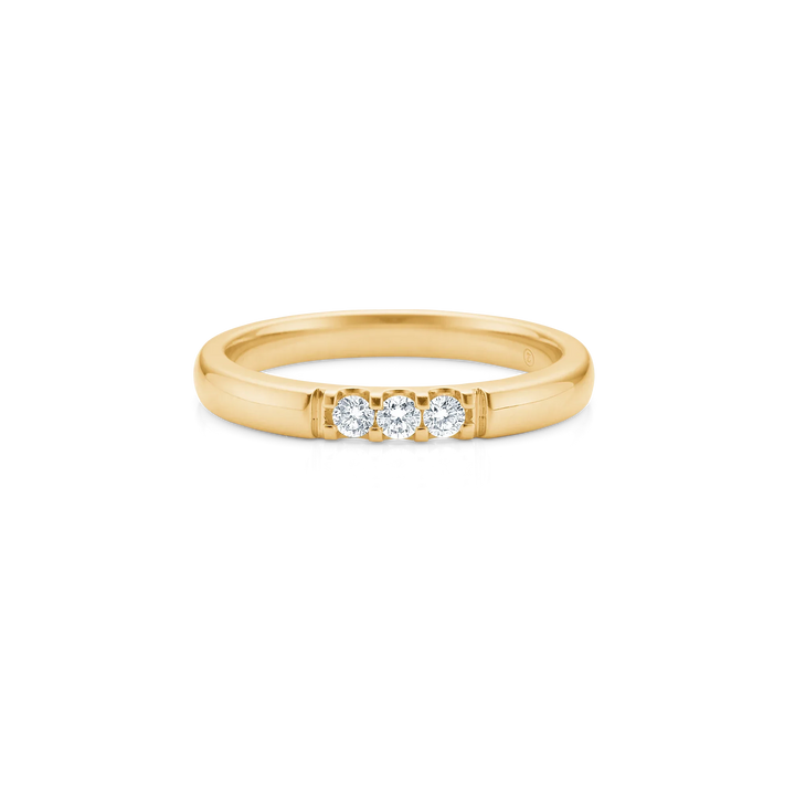 Mads Z Ophelia 14kt Guld Ring m. 3 Diamanter – 1541583-001