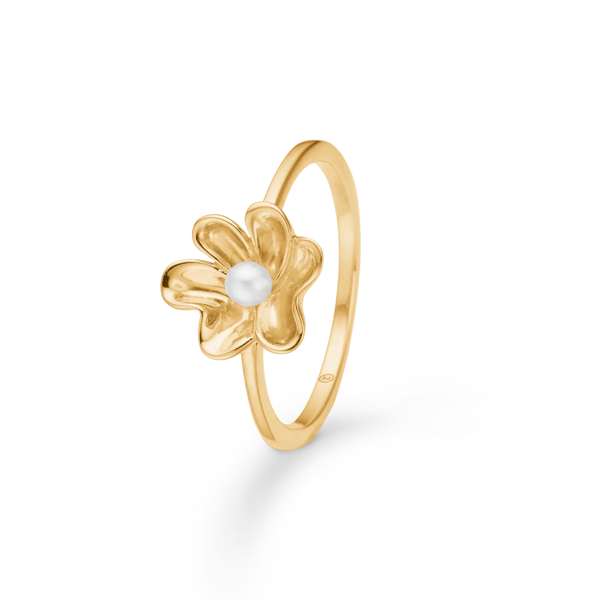 Mads Z Pearlily 14kt Guld Ring m. Perle – 1543039-001