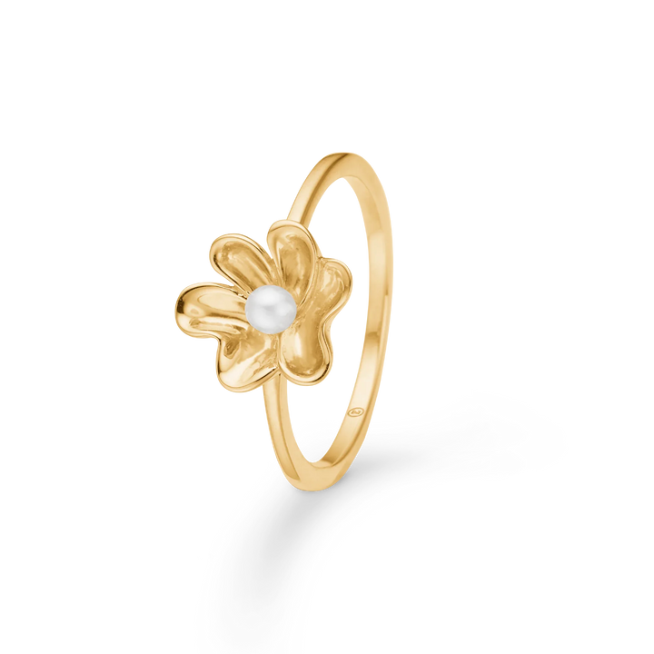 Mads Z Pearlily 14kt Guld Ring m. Perle – 1543039-001