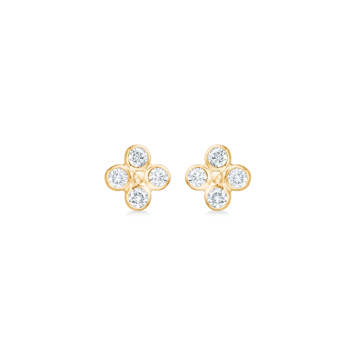 Mads Z Sophias Bloom 14kt Guld Ørestikker m. 0.16ct W.si – 1511194