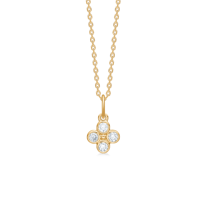 Mads Z Sophias Bloom 14kt Guld Vedhæng 0.20ct W.si – 1531195