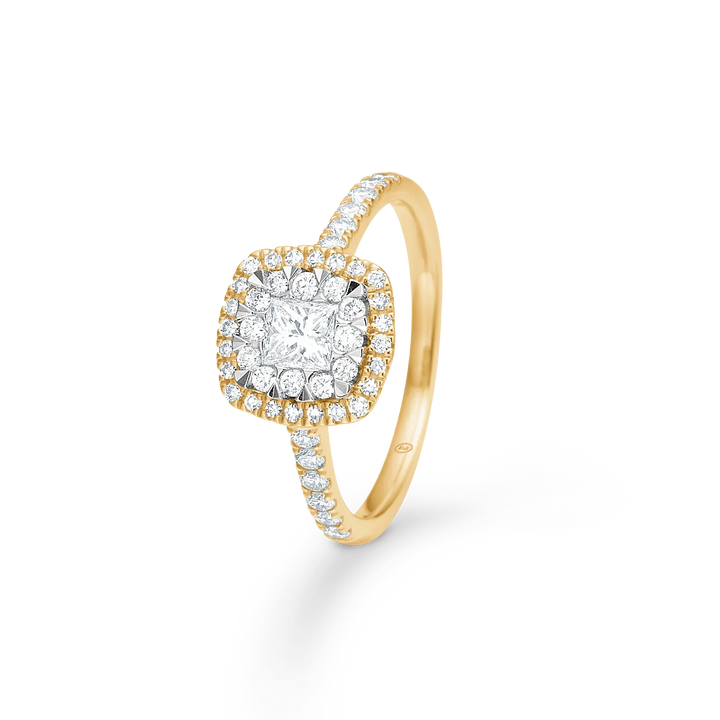 Mads Z Stellaire 14kt Cushion Ring 0.65ct W.Si – 1541045-001