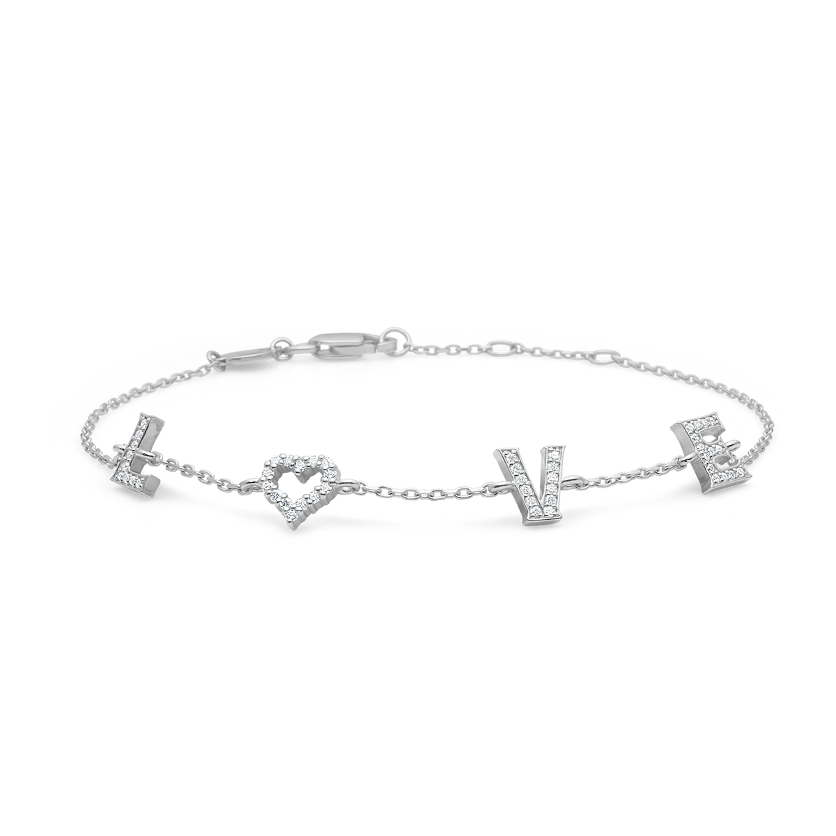 Mads Z Tender Love Armbånd i Sølv m. Zirkonia – 2157100