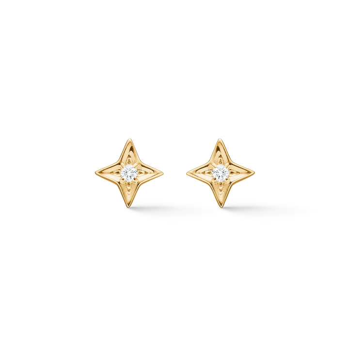 Mads Z Vesper 14kt Guld Ørestikker 0.03ct W.Si – 1511197