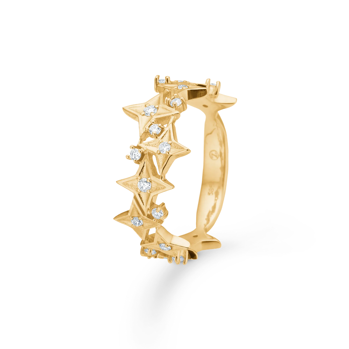 Mads Z Vesper 14kt Stjerne Ring 0.20ct W.Si – 1541197-001