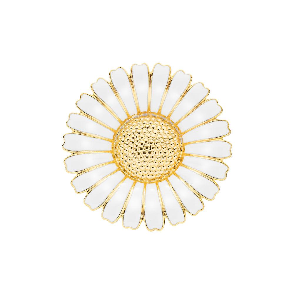 Marguerit Broche Forgyldt 43mm – 904043-M