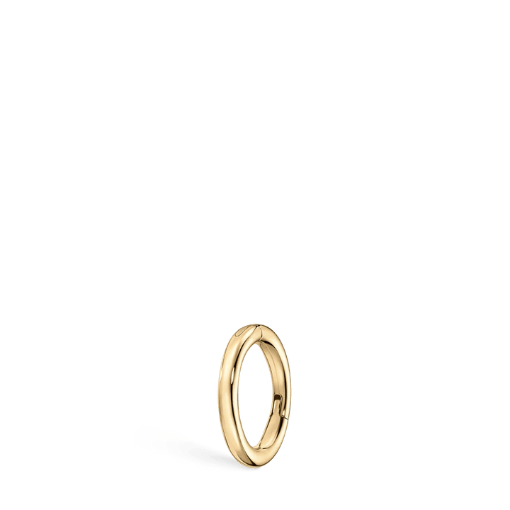 MARIA TASH 5mm Plain Gold Hoop – XR-YG-D5-G18