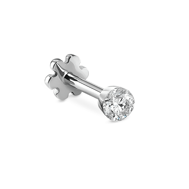 MARIA TASH Invisible Set Diamond 2mm Hvidguld – XIVD-WG-W2-001