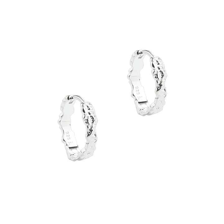 Aqua Dulce Mila Sølv Hoop - 15mm – 5864