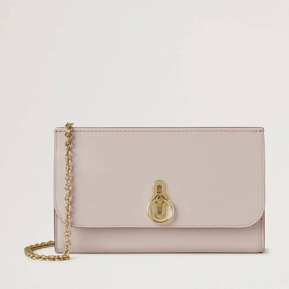 Mulberry Amberley Clutch Blossom Pink Soft Patent – RL8800/710J002
