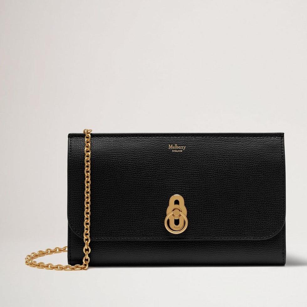 Mulberry Amberley Clutch Small Classic Grain Black – RL6090/205A100