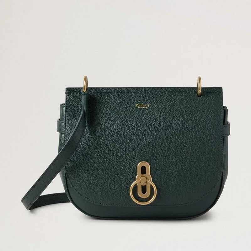 Mulberry Amberley Satchel Small Classic Grain Mulberry Green – HH9799/205Q633