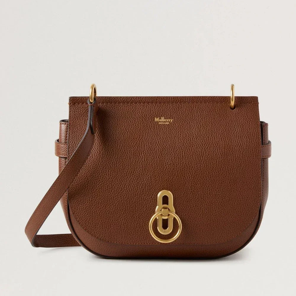 Mulberry Amberley Satchel Small Classic Grain Two Toned Oak – HH9800/552G110