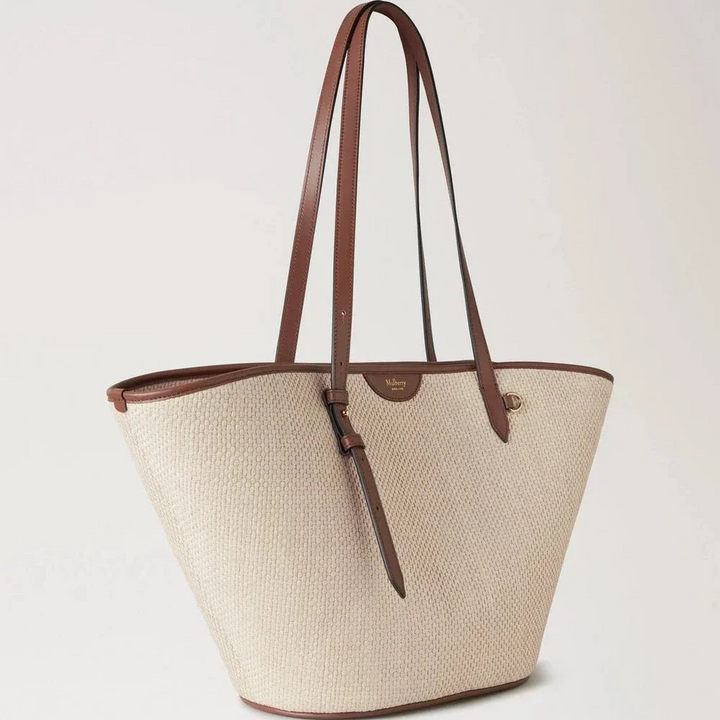 Mulberry Basket Tote Palma Leaf Oak – produktbillede 2
