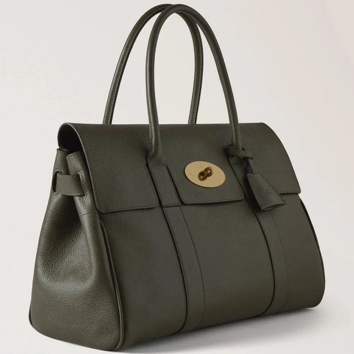 Mulberry Bayswater Juniper Green Small Classic Grain – produktbillede 2
