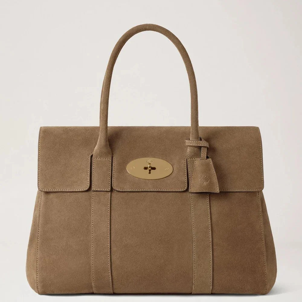 Mulberry Bayswater Salcombe Sand Suede – HH9882/047P705