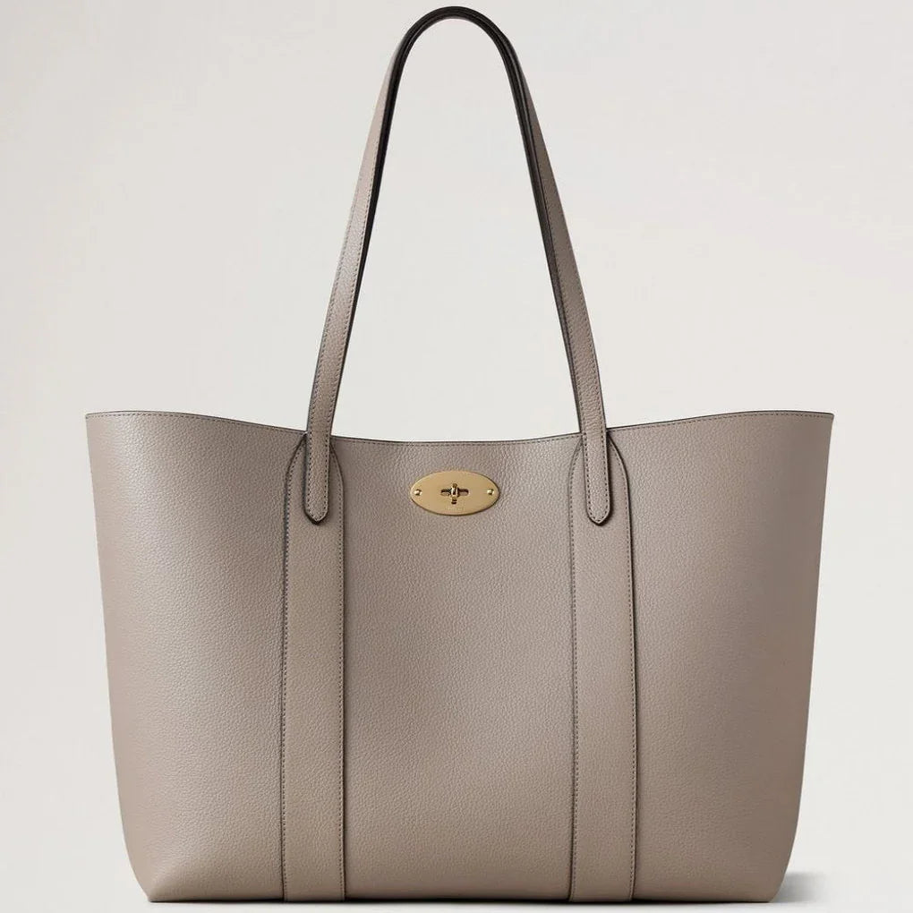 Mulberry Bayswater Tote Cashmere Taupe Small Classic Grain – HH5727/205F924