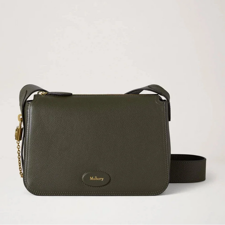 Mulberry Billie Small Classic Grain Juniper Green – produktbillede 2