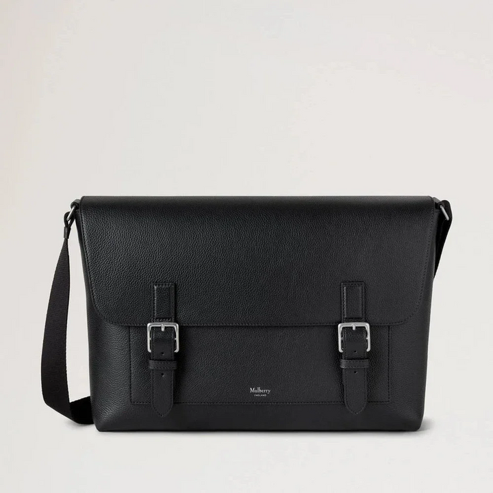 Mulberry Chiltern Crossbody Messenger Black Small Classic Grain – HH9785/205A100