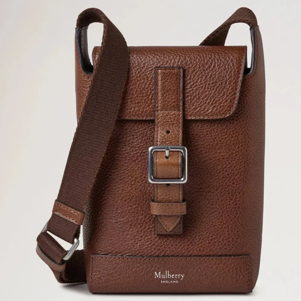 Mulberry Chiltern Phone Pouch Oak Natural Vegetable Tanned – RL8823/275G110