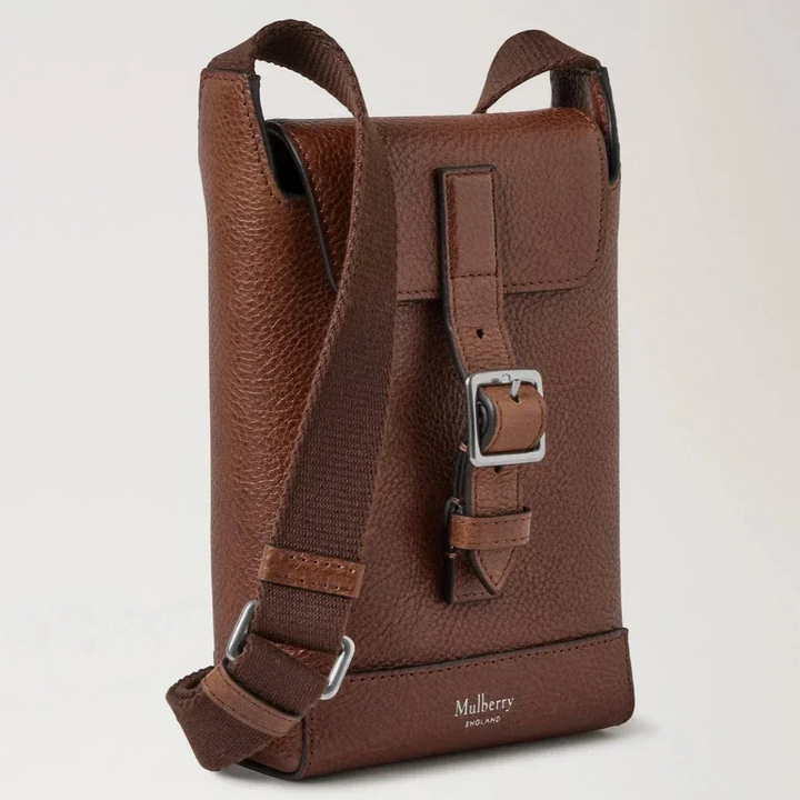 Mulberry Chiltern Phone Pouch Oak Natural Vegetable Tanned – produktbillede 2