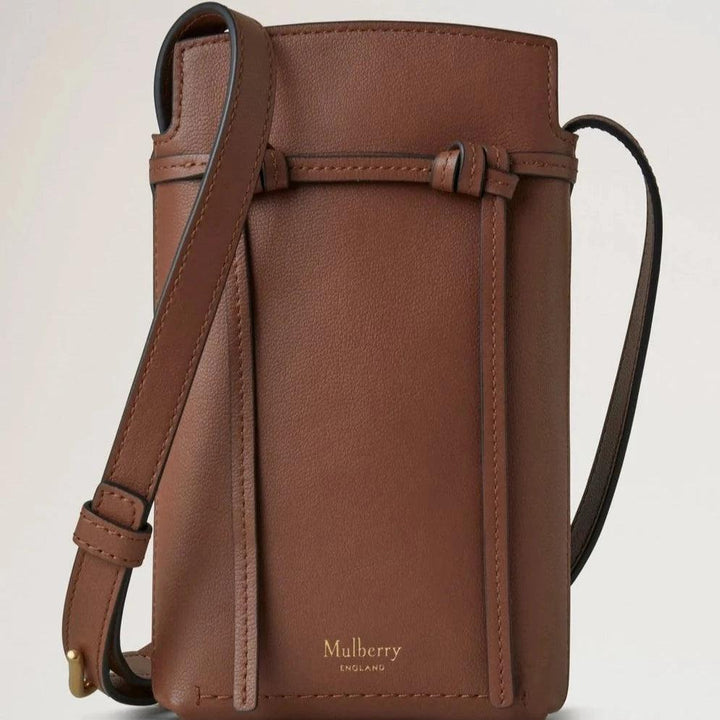 Mulberry Clovelly Phone Pouch Micro Classic Grain Oak – RL8557/587G222
