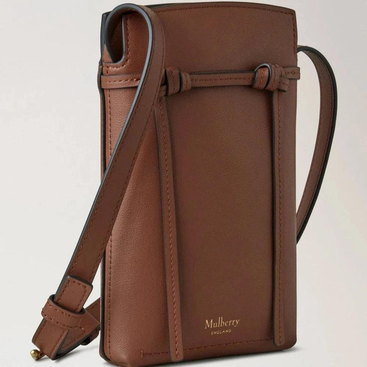 Mulberry Clovelly Phone Pouch Micro Classic Grain Oak – produktbillede 2