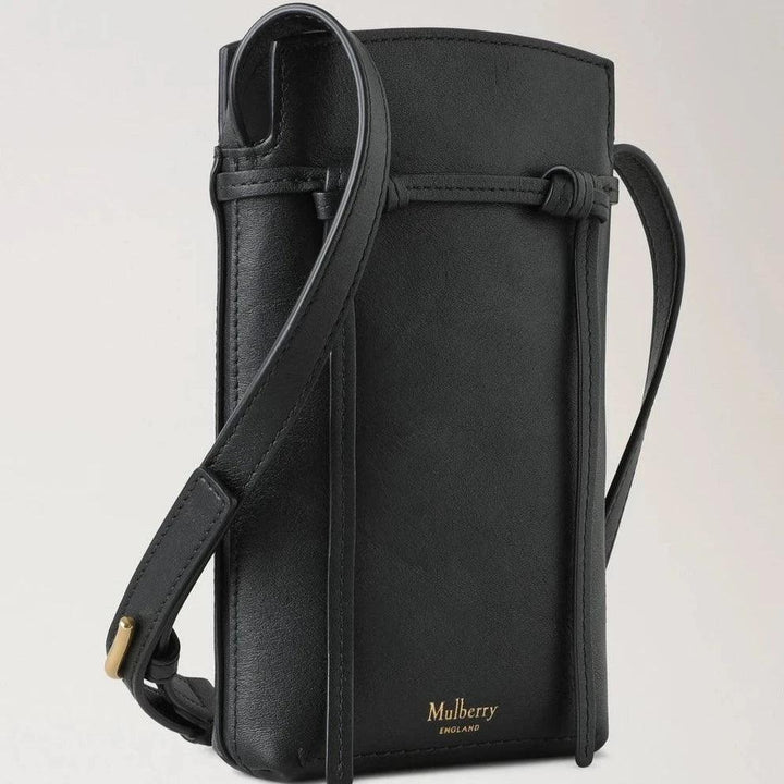 Mulberry Clovelly Phone Pouch Refined Flat Calf Black – produktbillede 2