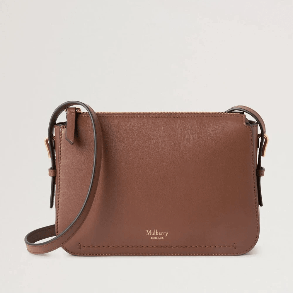 Mulberry Clovelly Pouch Micro Classic Grain Bright Oak – RL8729/587G222