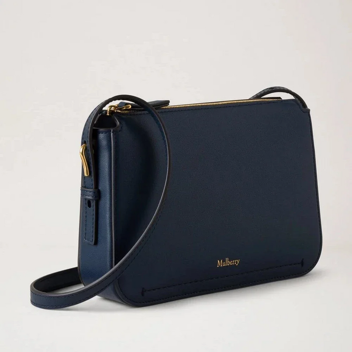 Mulberry Clovelly Pouch Micro Classic Grain Night Sky – produktbillede 2