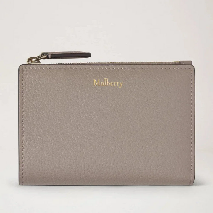 Mulberry Continental Bifold Zipped Wallet Cashmere Taupe – RL8045/205F924