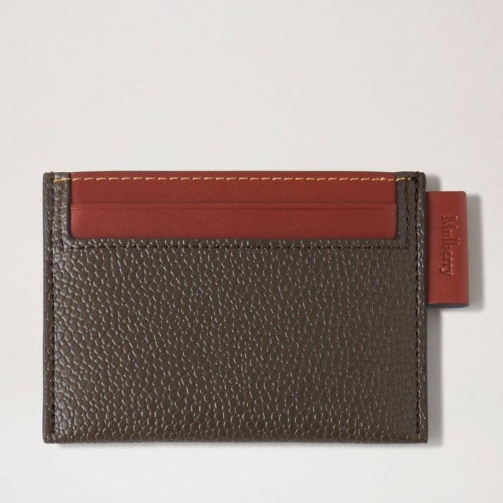 Mulberry Credit Card Slip Eco Scotchgrain Mole/Cognac – RL7036/127Q330
