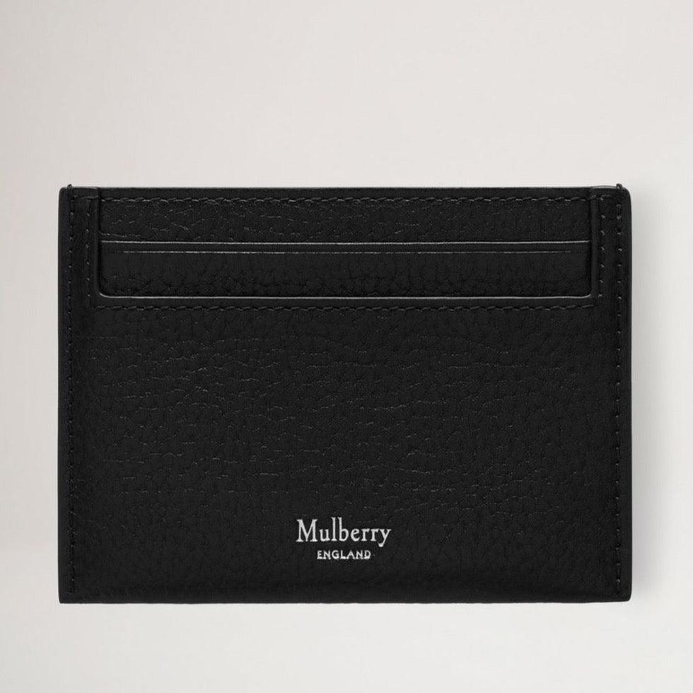 Mulberry Credit Card Slip Small Classic Grain Heritage Black – RL7399/205A100