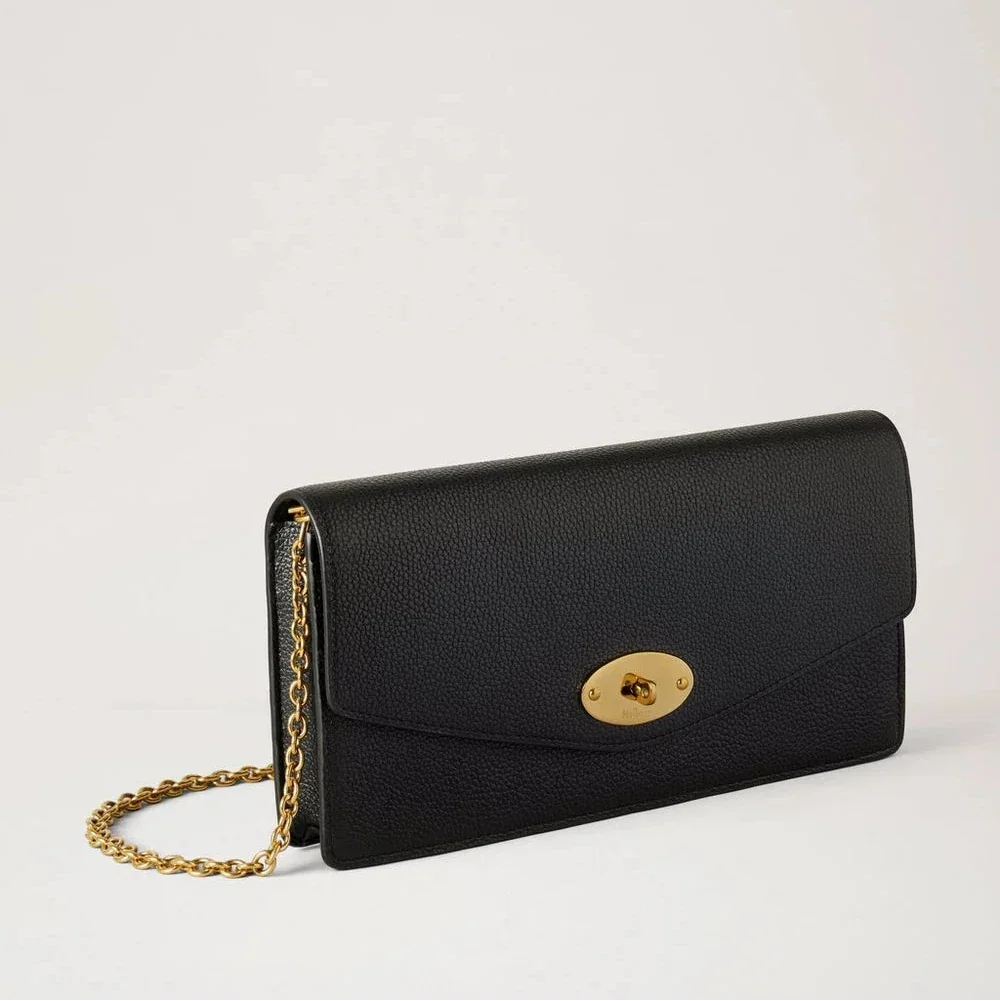 Mulberry Darley Clutch Small Classic Grain Black – RL8971/205A100
