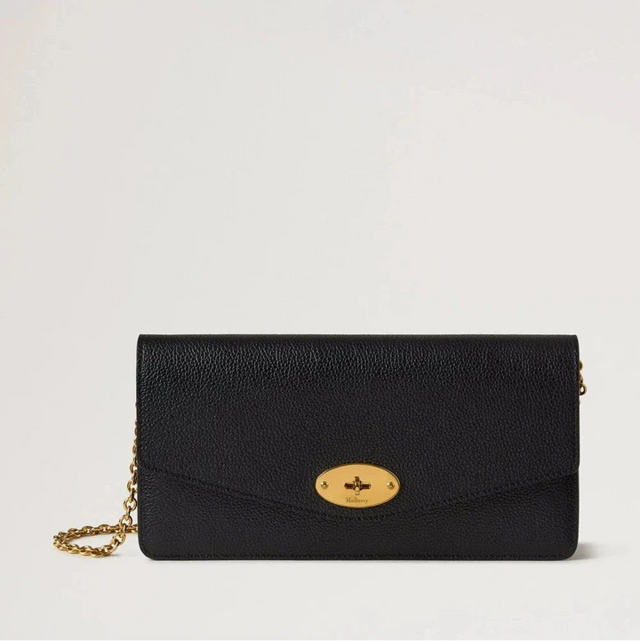 Mulberry Darley Clutch Small Classic Grain Black – produktbillede 2