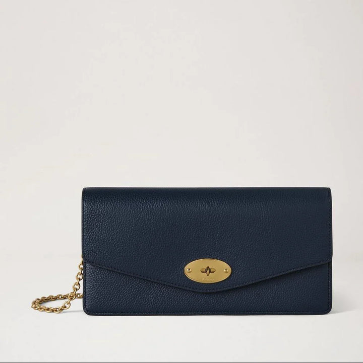 Mulberry Darley Clutch Small Classic Grain Night Sky – produktbillede 2