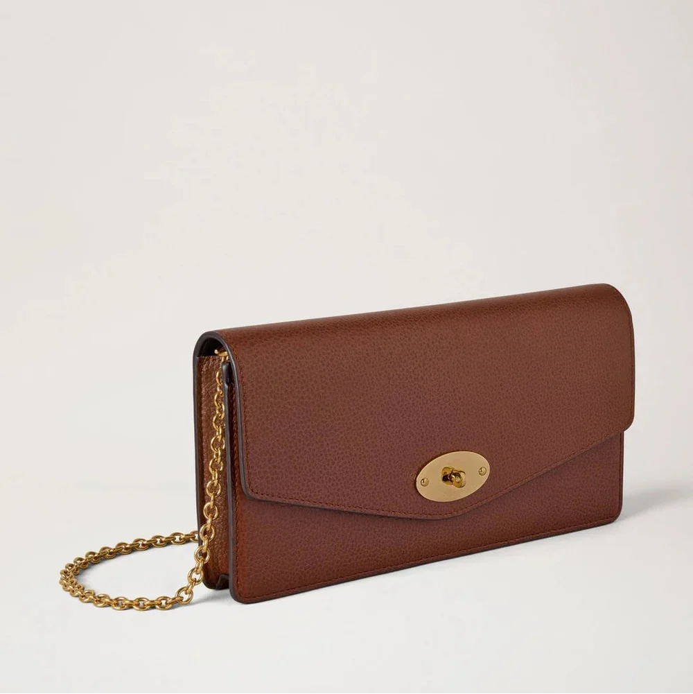 Mulberry Darley Clutch Small Classic Grain Oak – RL9005/552G110