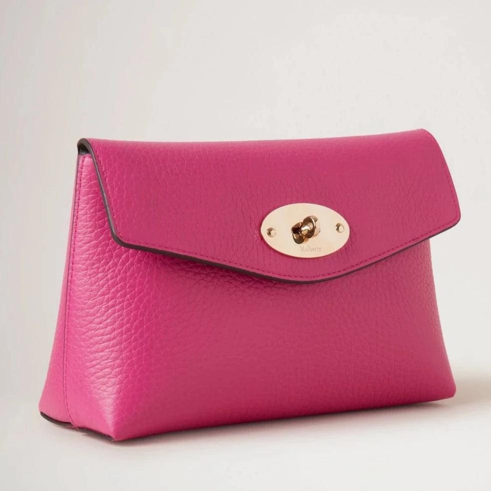 Mulberry Darley Cosmetic Pouch Heavy Grain Mulberry Pink – RL6544/736J191