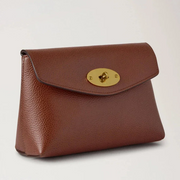 Mulberry Darley kosmetiikkalaukku Oak Small Classic Grain 
