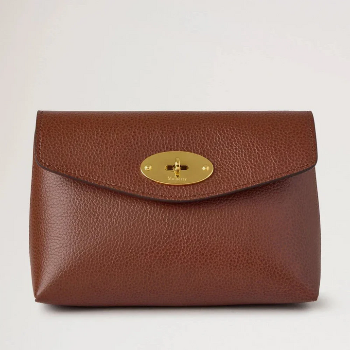 Mulberry Darley Cosmetic Pouch  Oak Small Classic Grain – produktbillede 2