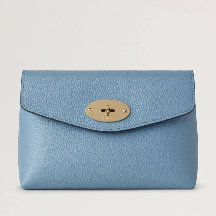 Mulberry Darley Cosmetic Pouch Small Classic Grain Brighton Blue – produktbillede 2