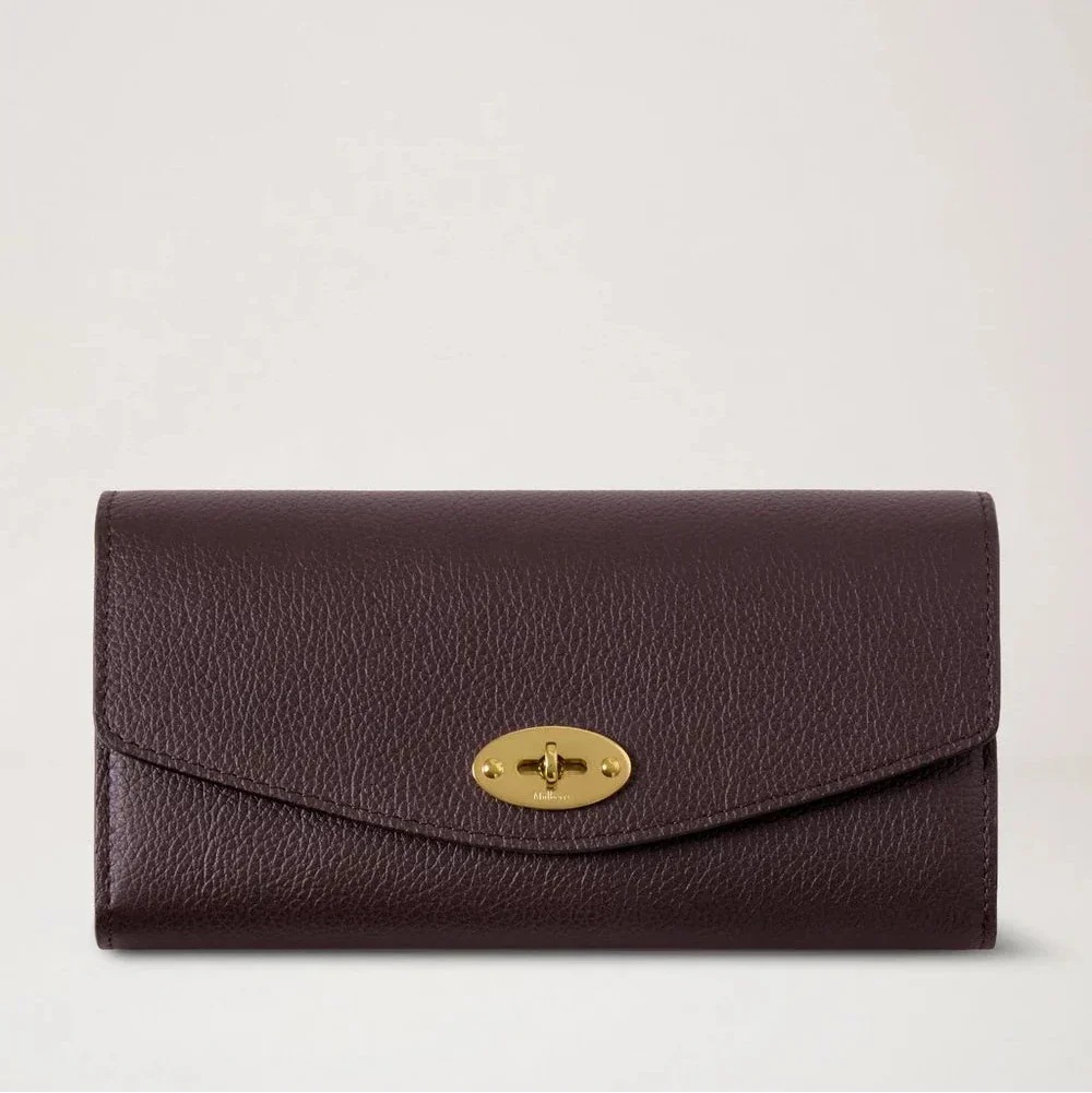 Mulberry Darley Wallet Small Classic Grain Ebony – RL4868/205A110